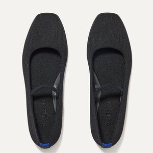 Rothy's Black The Max Square Mary Jane